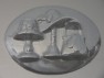 2503 Hats and Purse Plaque Chocolate Candy Mold